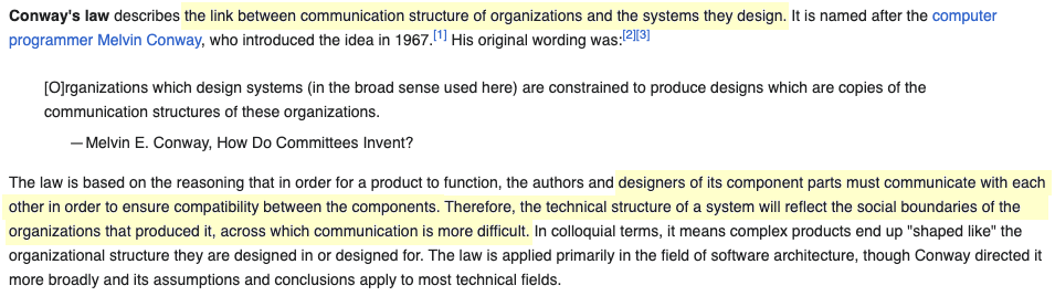 Conway&#39;s Law Wikipedia