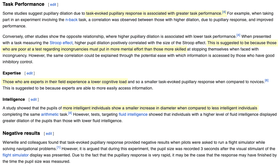 Task Invoked Pupillary Response Wikipedia 2